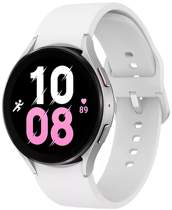 Умные часы Samsung Galaxy Watch 5, 44 мм, Wi-Fi NFC, серебристый/белый